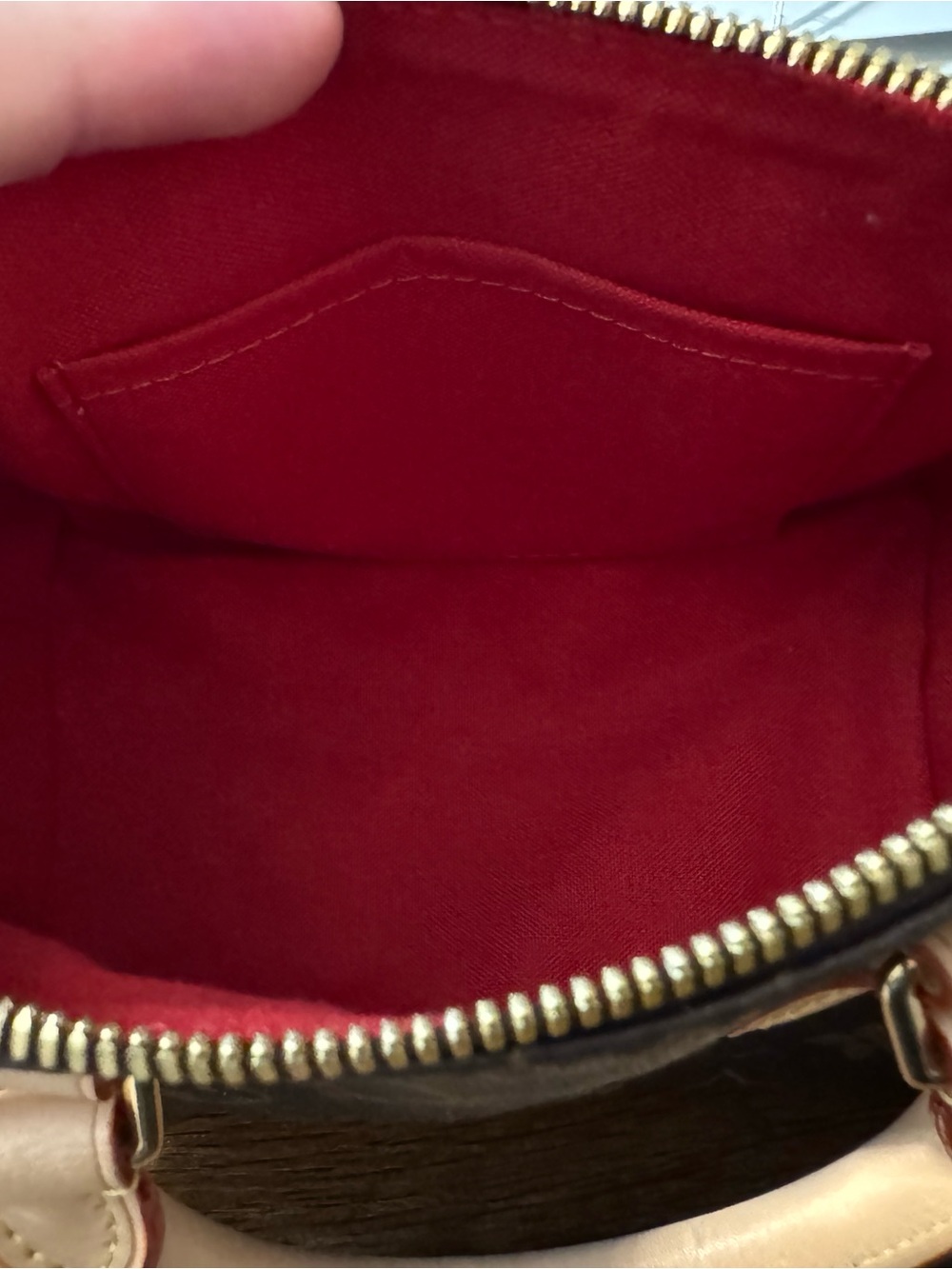 NEW Louis Vuitton Speedy 20 Monogram Canvas Bandouliere Bag LV Nano Crossbody - Picture 12 of 16